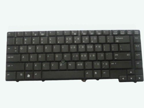 L.F. New Black keyboard for HP Compaq 8530 8530P 8530W Series, Part Numbers NSK-H4L01 9J.N8282.L01 495042-001 B3AM2W20PY ... Laptop / Notebook US Layout