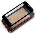 Rix Android au IS03専用 気泡が入らない液晶保護フィルム (ブラック) RX-IS03PF04