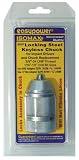 Eazypower 30197 Locking Steel Keyless Impact Chuck 1/16-Inch-1/2-Inch Drill Bit Sizes 3/8-Inch-24 UNF Thread