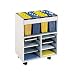 Safco Go Cart¿ Mobile Cart Gray