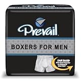 Prevail Boxers for Men, Large/XL, Bag of 10