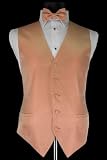 Tuxedo Vest - Venetian Collection Mandarin with Coordinating Bowtie