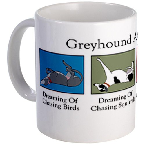 CafePress Greyhound Activity Guide Mug - Standard [Kitchen]