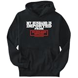 Hoodie Mens Black  MY HUSBAND IS IMPORTED FROM Netherlands Antilles GUARANTEED  Countries