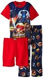 AME Boys New Hope Star Wars/Angry Birds 3 Piece Sleepwear Set