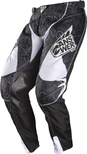 ANSWER ALPHA MX MOTOCROSS DIRT PANT BLACK 38