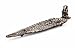 Petal Shaped Royal Silver Incense Stick Burner (Designs may vary)