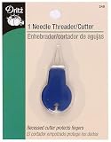 Dritz(R) Needle Threader With Cutter-Plastic 1/Pkg
