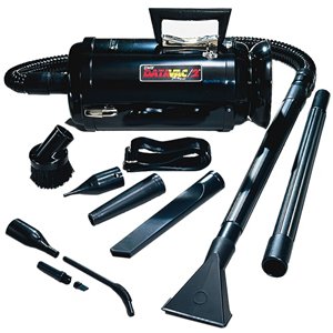 Metro Data Vac Pro MDV-2BA Portable Vacuum Clearner. 1.17 PEAK H.P. COMPUTER VACUUM BLOWER CVAC. 6.50 A - Bagged
