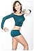 V Neck Dance Sweater Stretch Knit KD dance New York High Quality Made In USA