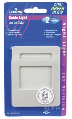 Leviton #L11-16509-2PK 2PKGRN Glow Guide Light