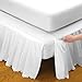 Read Natural Crochet Edge Detachablebed Skirt - 14 - King Details Natural Crochet Edge Detachablebed Skirt - 14 - King