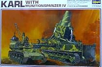 Morser Karl with Munitionspanzer IV by Hasegawa