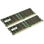 2GB Kit (2 x 1GB) DDR PC2700 Unbuffered Non-ECC 184-PIN DIMM - CT2KIT12864Z335