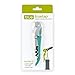 True TrueTap Teal Double Hinged Waiter’s Corkscrew, Stainless Steel Wine Key with Foil Cutter