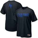 Nike Air Force Falcons Black 2009 Practice T-shirt
