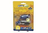 Review Bruder  / Bruder Mack Truck cement mixer, half pipe, dump body, keyring screwdriver
