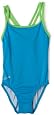 Speedo Girls 7-16 Solid Cross Back Swimsuit