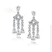 STUDIO 925: *ALLISON CZ PAVE CHANDELIER EARRINGS*