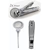 Toe Nail Clippers W Nail Catcher And