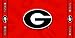 NCAA Georgia Bulldogs Fiber Reactive Beach Towel