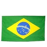 Outdoor Living : Brazil Flag Polyester 3 ft. x 5 ft.