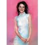 Shania Twain (Smililng, White Dress) Music Poster Print - 11x17