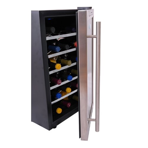 wine cellars NewAir AW181E 18 Bottle Wine Cooler With Digital