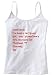 DEAR SANTA - BigBoyMusic BabyDolls - White Women's / Girls Camisole (Girlie / Babydoll)
