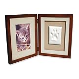 Paw Print Mahogany Frame