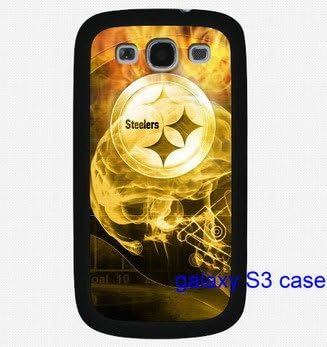 nfl Pittsburgh Steelers logo Samsung Galaxy S3 SIII case- black snap-on hard case