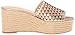 Nine West Women's Ertha Metallic Wedge Sandal