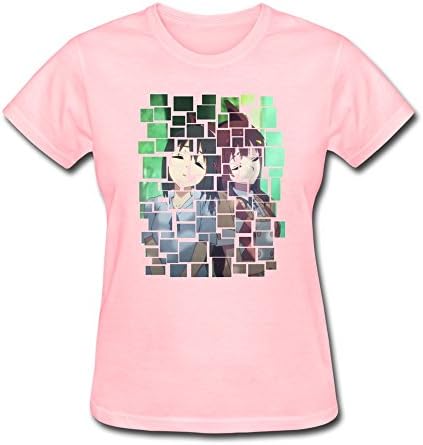Qsxn Adorable Girl Graffiti Women Pink X-Small T-Shirt