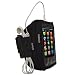 iGadgitz Black Water Resistant Neoprene Sports Gym Jogging Armband for Samsung Wave S8500 Android Smartphone Cell Phone