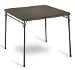 34" Square Folding Table (Mocha) By Cosco