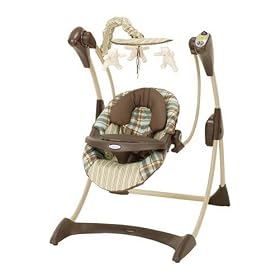 Graco Silhouette Infant Swing in Legacy