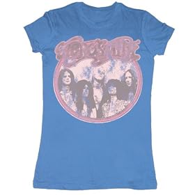 Buy Aerosmith - Legends Junior Fitted T-shirt in Turquoise by Aerosmith