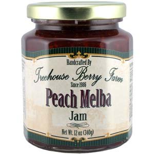 Peach Melba Jam by Treehouse Berry Farm