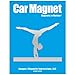Gymnast Female Handstand Car Magnet