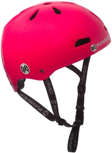 Punisher Skateboards Premium Youth 13-Vent Dual Safety Certified BMX Bike and Skateboard Helmet