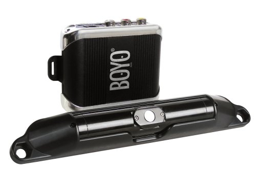 Boyo 1/3 DSP Color CCD Bar Type License Plate Camera With RF Receiver Black - Boyo VTX420