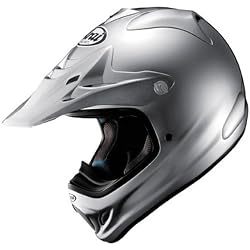 Arai Solid VX-Pro3 MX Motorcycle Helmet - Aluminum Silver