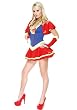 3Pc Super Hero Sexy Holiday Party Costume