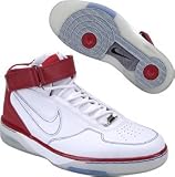 Nike - Nike Air Force 25 Premium Men's Basketball Shoes (White-Varsity Red-Varsity Royal)