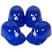 LOS ANGELES DODGERS BATTING HELMET ICE CREAM SNACK BOWLS 4PK