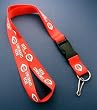 Cincinnati Reds Lanyard Keychain