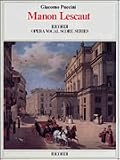 Manon Lescaut: Vocal Score