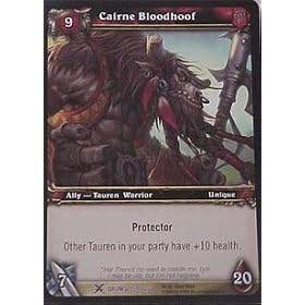 Cairne Bloodhoof - Drums of War - Epic by World of Warcraft Cards