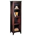 Dolce Dark Walnut 4-Shelf Bookcase