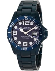 Haurex Italy Womens 7K374DB2 Ink Royal Blue Aluminum Watch